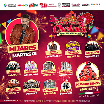 Feria San Pedro Cholula 2026