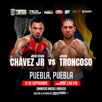 Pelea Julio César Chávez JR vs Troncoso