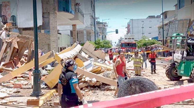 Terremoto de 6.8 en Ecuador afecta a Perú