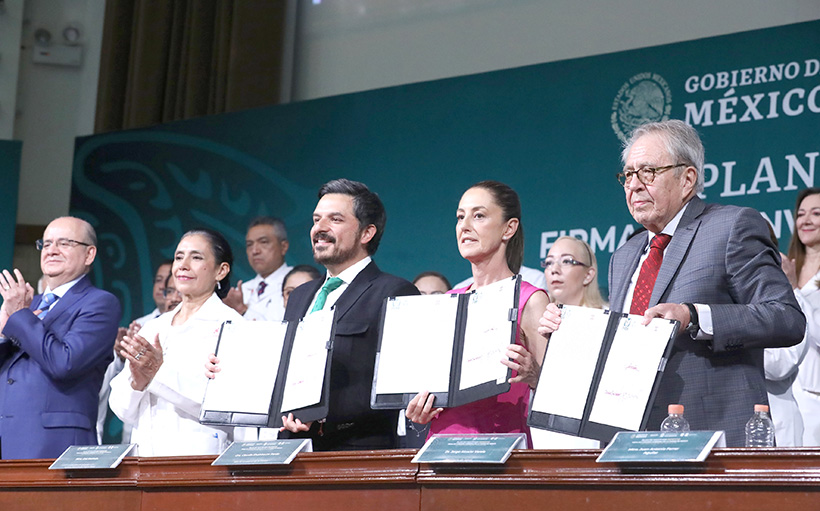 Firman convenio para implementar IMSS-Bienestar en la Ciudad de México