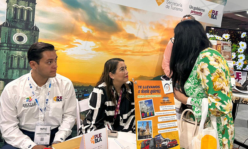Con citas de negocios, gobierno de Sergio Salomón impulsa turismo en World Travel Expo 2023 de Miami