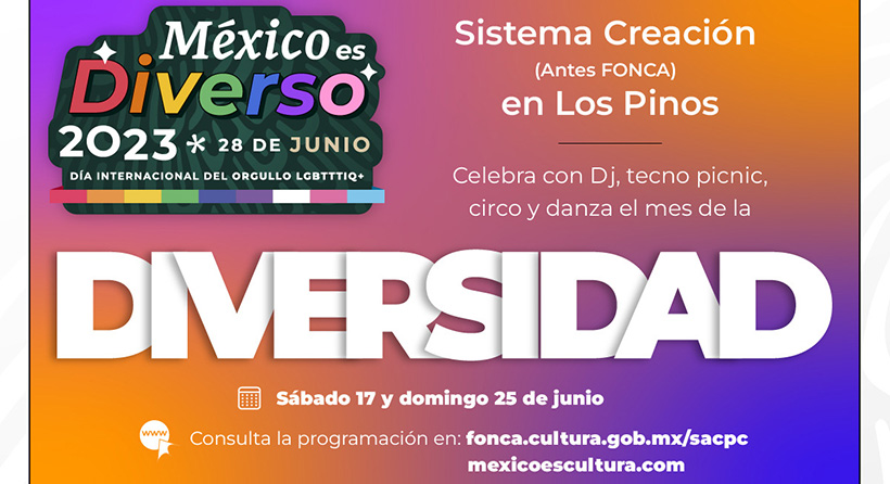 El Sistema Creación y Los Pinos invitan a celebrar la diversidad con danza, teatro, picnic y la Segunda Pasarela de Belleza Radical