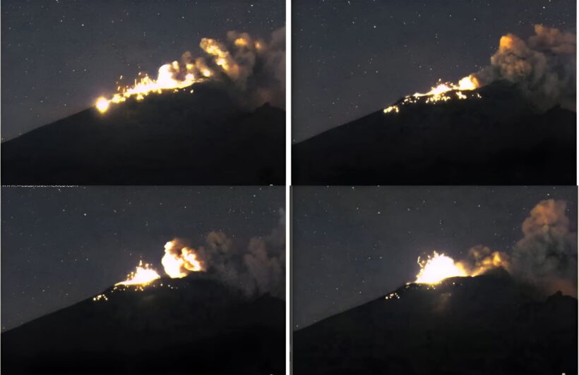 Actividad de Don Goyo esta madrugada