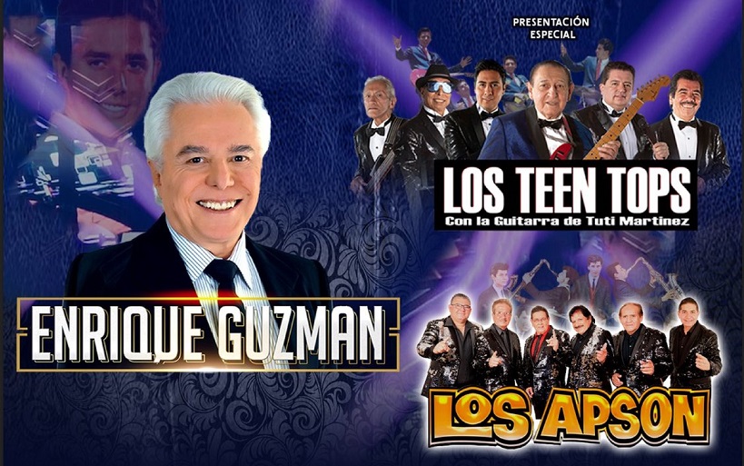 Enrique Guzmán y Los Teen Tops se reencontrarán por última vez en EEUU