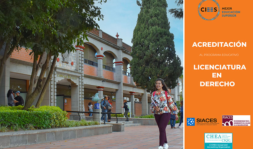 La Licenciatura en Derecho de la UDLAP logra la acreditación de la CIEES