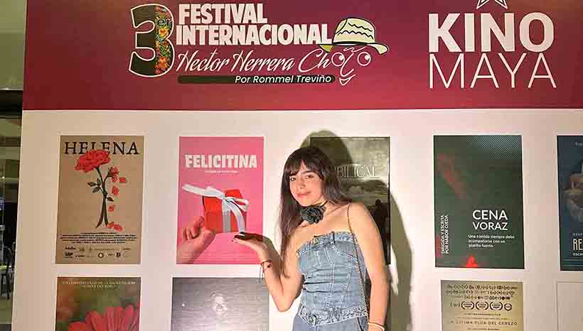Alumna de la UAG destaca en Festival Internacional con cortometraje