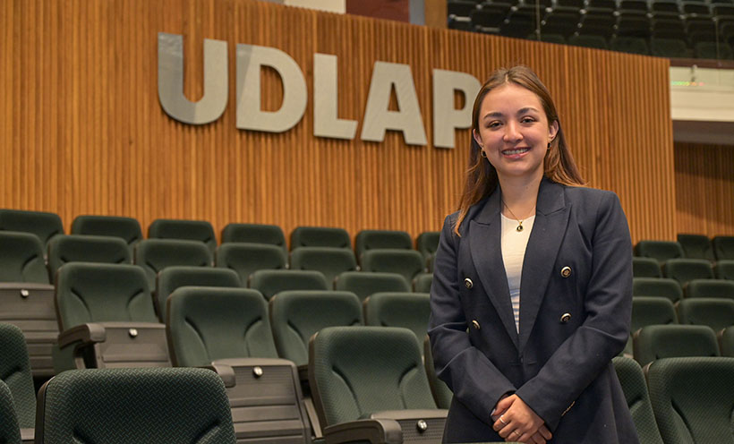Estudiante de la UDLAP brinda discurso en la Asamblea General de Naciones Unidas
