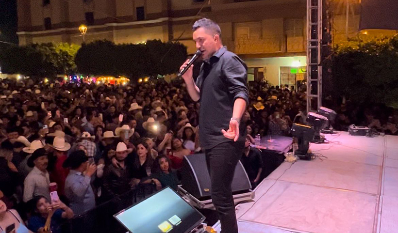 Josi Cuen tuvo un increíble recibimiento en sus presentaciones del fin de semana