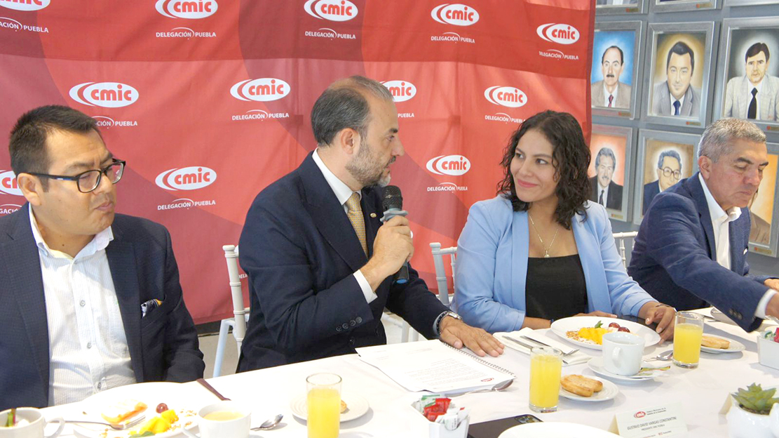 CMIC Puebla presenta Agenda Municipal a la presidenta electa de San Andrés Cholula, Lupita Cuautle
