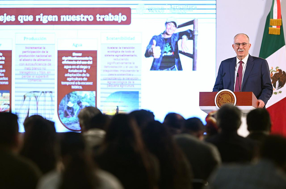 Claudia Sheinbaum presenta programa de soberanía alimentaria para impulsar el campo mexicano y garantizar alimentación saludable a todos los mexicanos