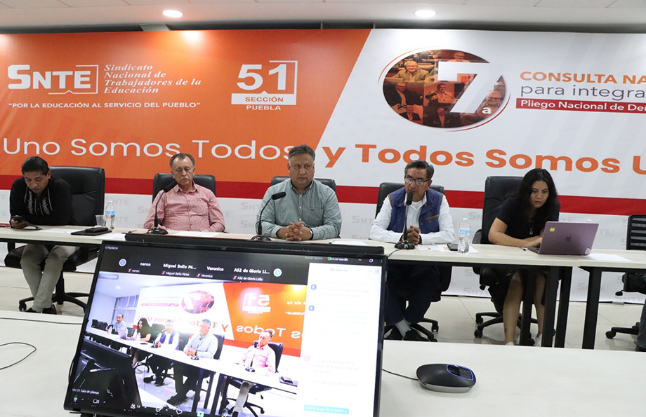 SNTE 51 participa en la Consulta Nacional para la Construcción del Pliego de Demandas 2025