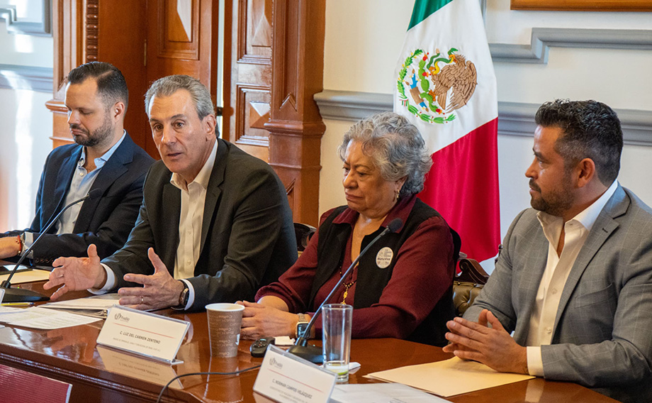 Presenta Pepe Chedraui Programa Entornos de Movilidad Segura