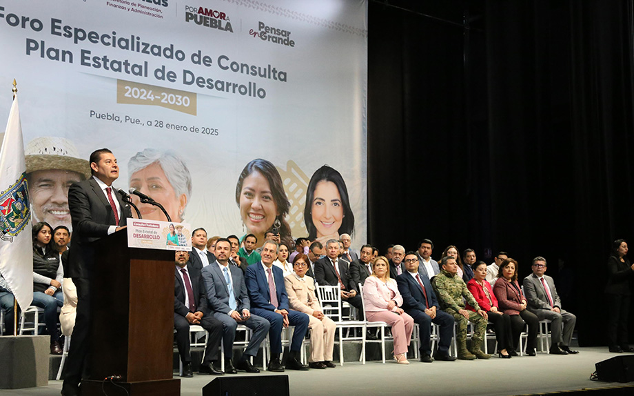 Plan Estatal de Desarrollo, posicionará a Puebla en el Top Ten nacional: Armenta