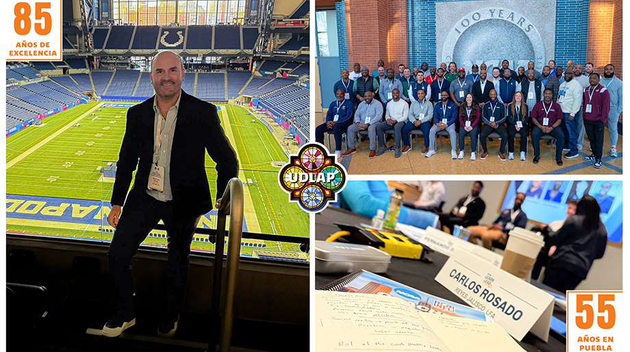 Egresado UDLAP, único mexicano invitado a la NCAA and NFL Coaches Academy 2025
