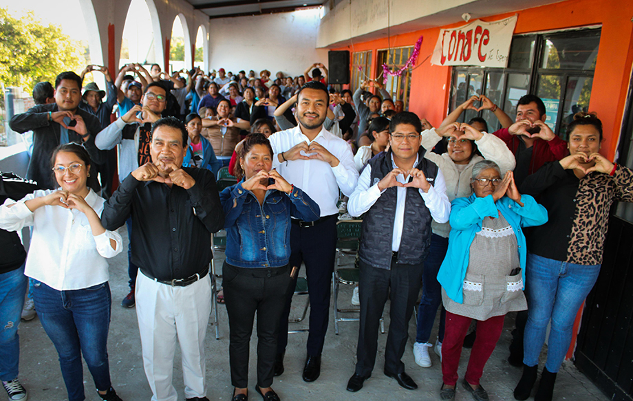 Edil de Huejotzingo dio inicio a Asambleas de Obra Comunitaria