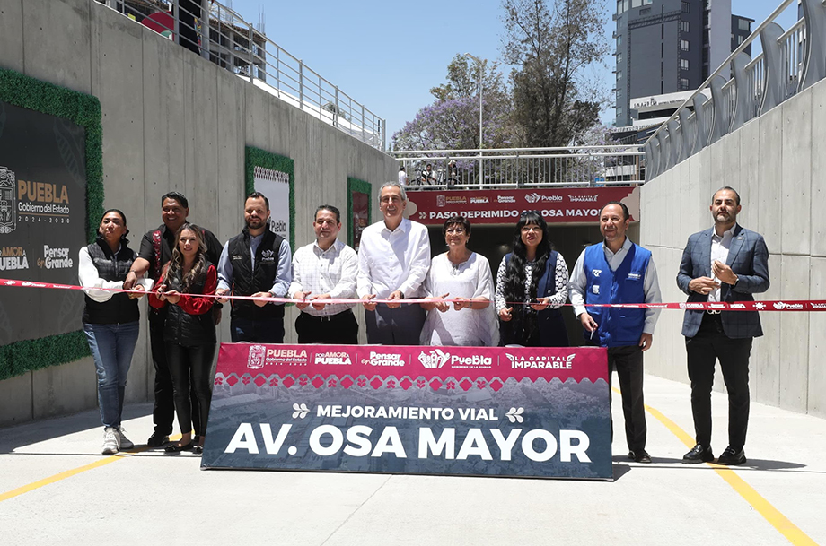 Inaugura Pepe Chedraui Mejoramiento Vial de Avenida Osa Mayor