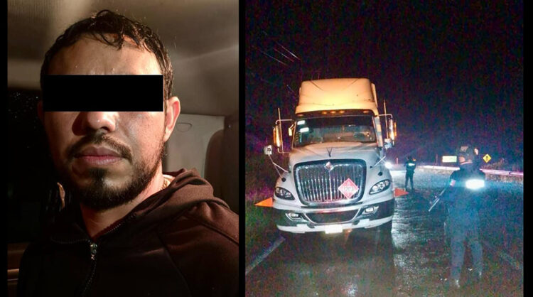 Detiene SSP a hombre por transportar hidrocarburo presuntamente robado