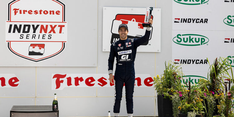 Salvador de Alba Jr., con doble compromiso de la INDY NXT en Laguna Seca