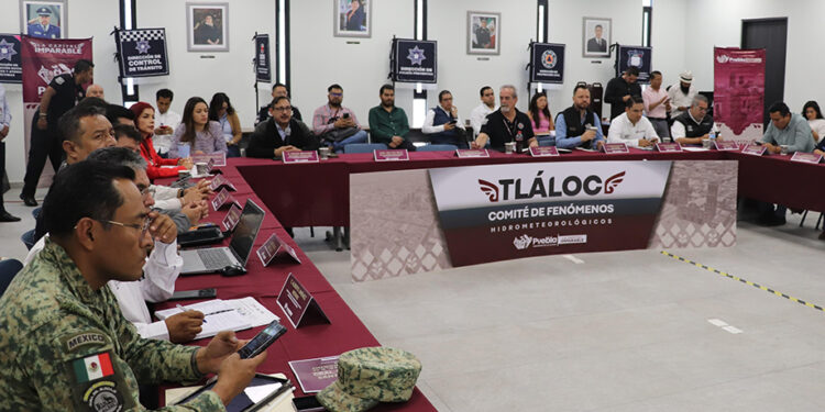 Prevención activa y respuesta oportuna para una ciudad en orden en temporada de lluvias: Comité Tláloc