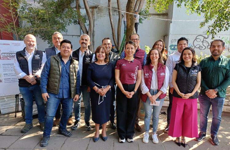 Inicia Gobierno de la Ciudad el programa “Recuperación de Espacio Público” en el Centro Histórico