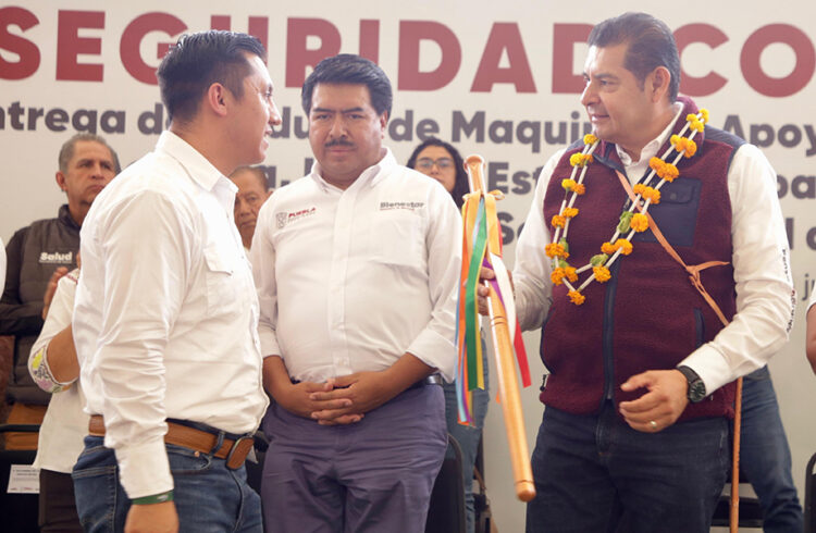 Fortalece Armenta Seguridad para el Campo en microrregión de Zacapoaxtla