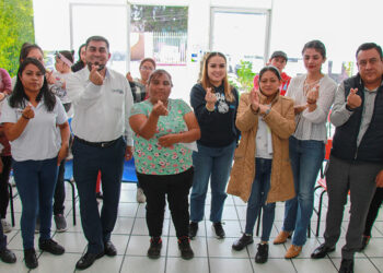 Shamy Spezia impulsa el desarrollo infantil con entrega de despensas en Huejotzingo