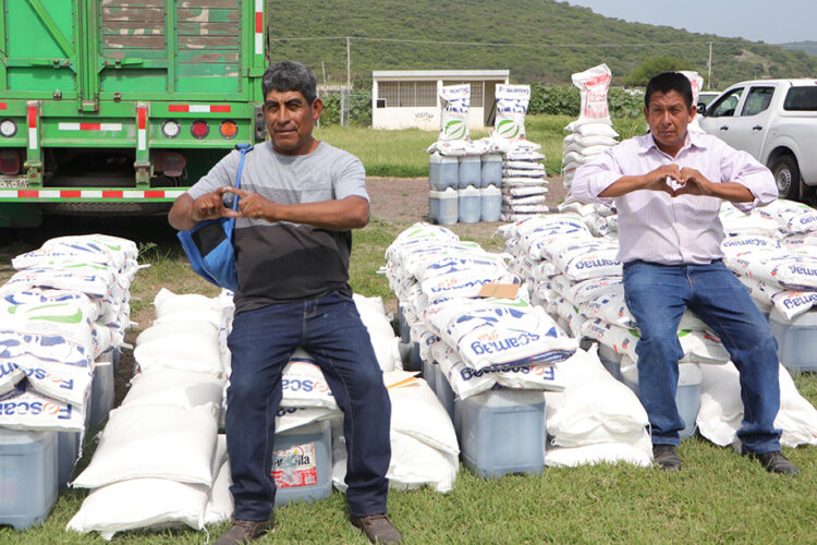 Se impulsa la seguridad del campo poblano para las y los mixtecos