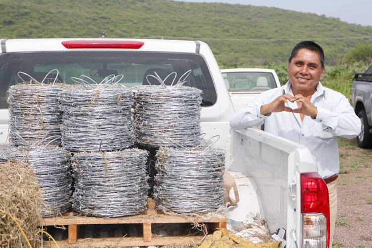 Se impulsa la seguridad del campo poblano para las y los mixtecos