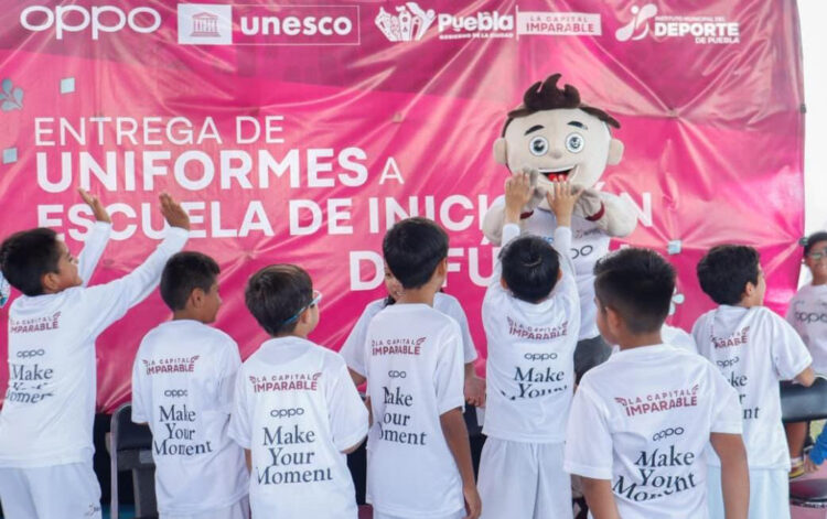 Pepe Chedraui, OPPO y UNESCO se unen a favor de la niñez y juventud de la capital poblana