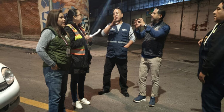 Realiza Contraloría Municipal supervisión nocturna de nuevas luminarias