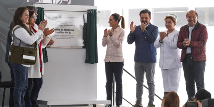 Plan del oriente del Edomex: Inaugura Presidenta Claudia Sheinbaum Unidad de Medicina Familiar 93 de Ecatepec