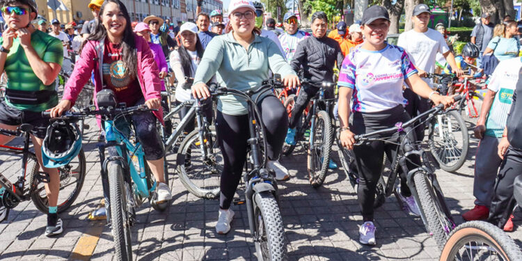 Alejandra Pacheco visitó San Pedro y San Andrés Cholula