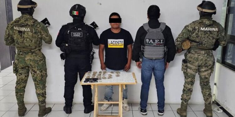 En operativo de las fuerzas de seguridad, fue detenido “El Bombas”, presunto narcomenudista