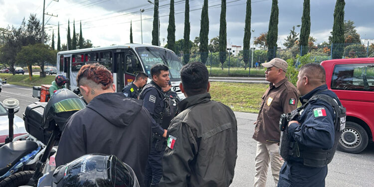 En operativo coordinado “Angelópolis», la SSC y el INM, detectan a dos ciudadanos de origen colombiano