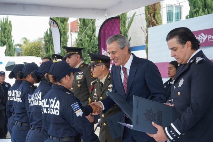 Reconoce Pepe Chedraui a Policías de la Ciudad en su Día