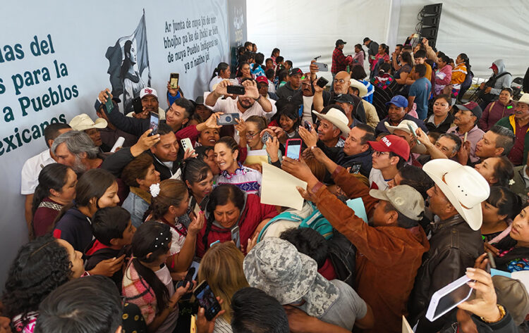 Presidenta Claudia Sheinbaum entrega 139.9 mdp del FAISPIAM a Pueblos Originarios de Querétaro