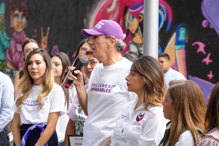 Pepe Chedraui impulsa jornada juvenil de mujeres con arte urbano para el rescate de espacios públicos