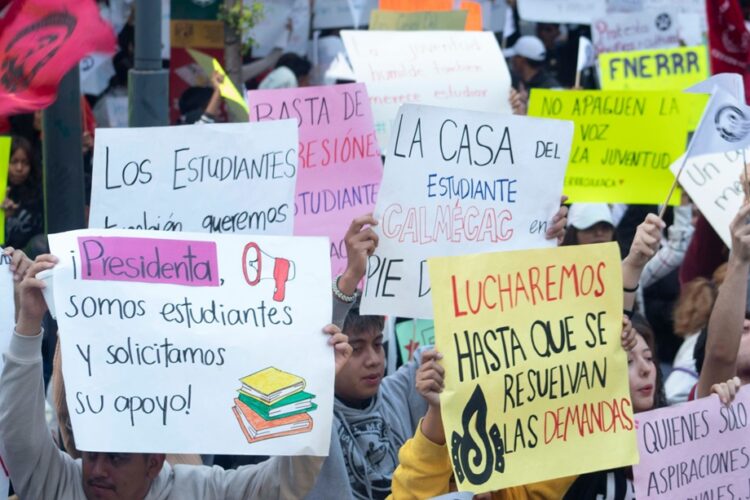 Qué vivan los estudiantes
