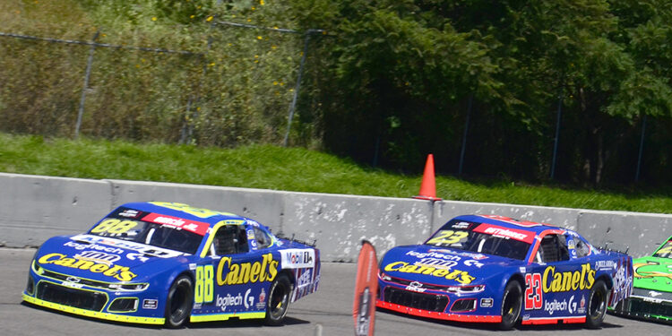 Max Gutiérrez y Rubén García Jr. finiquitaron el primer tercio de Play Off Nascar México en Querétaro