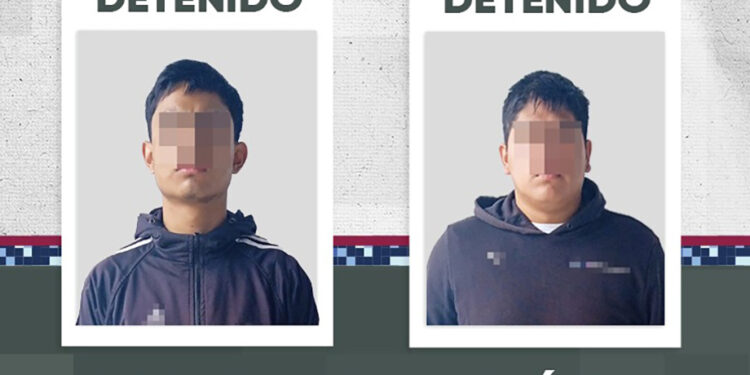 Detiene la SSC a dos hombres por robo a comercio