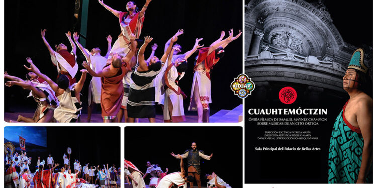 Talento UDLAP se une a la ópera fílmica Cuauhtemóctzin presentada en Bellas Artes