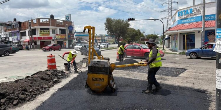 Avanza campaña Capitalina Bacheando Puebla