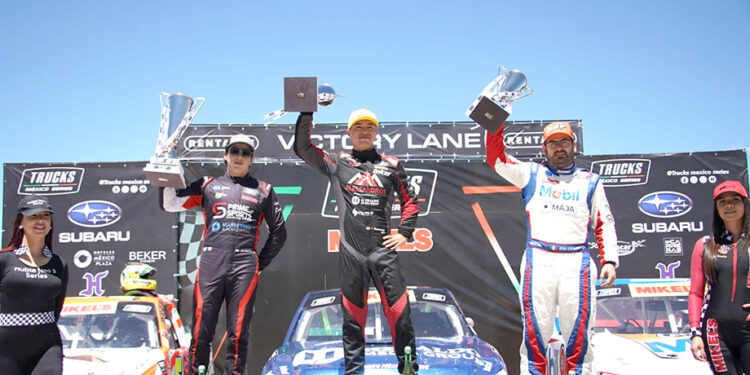 Girón se lleva el 2° lugar en Querétaro y sigue como líder en Trucks