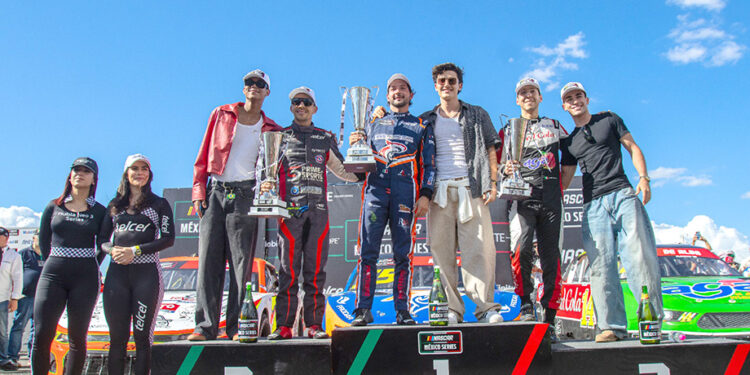 Julio Rejón ganó la segunda fecha de los playoffs de Nascar México en el Ecocentro Queretano
