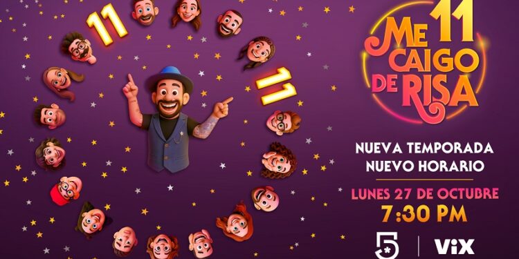 Este lunes se estrena la décimo primera temporada de “Me Caigo de Risa”