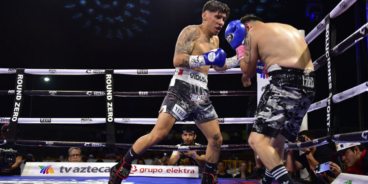 Se impone “Chihuas” Rodríguez a Jesús Faro en pelea estelar en el Jardín Cerveza de Expo Guadalupe