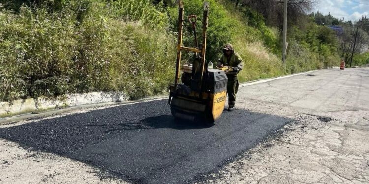 Campaña Capitalina Bacheando Puebla: favorece la movilidad en la capital