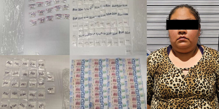 Detienen SSP y SSC a presunta extorsionadora del mercado Morelos