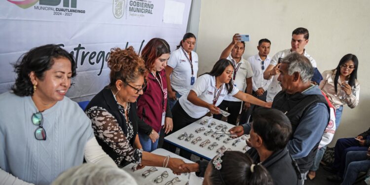 Tere Alfaro contribuye a la salud visual de personas en situación vulnerable