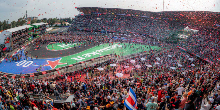 La fiesta del Gran Premio de México de la F1 continúa este sábado